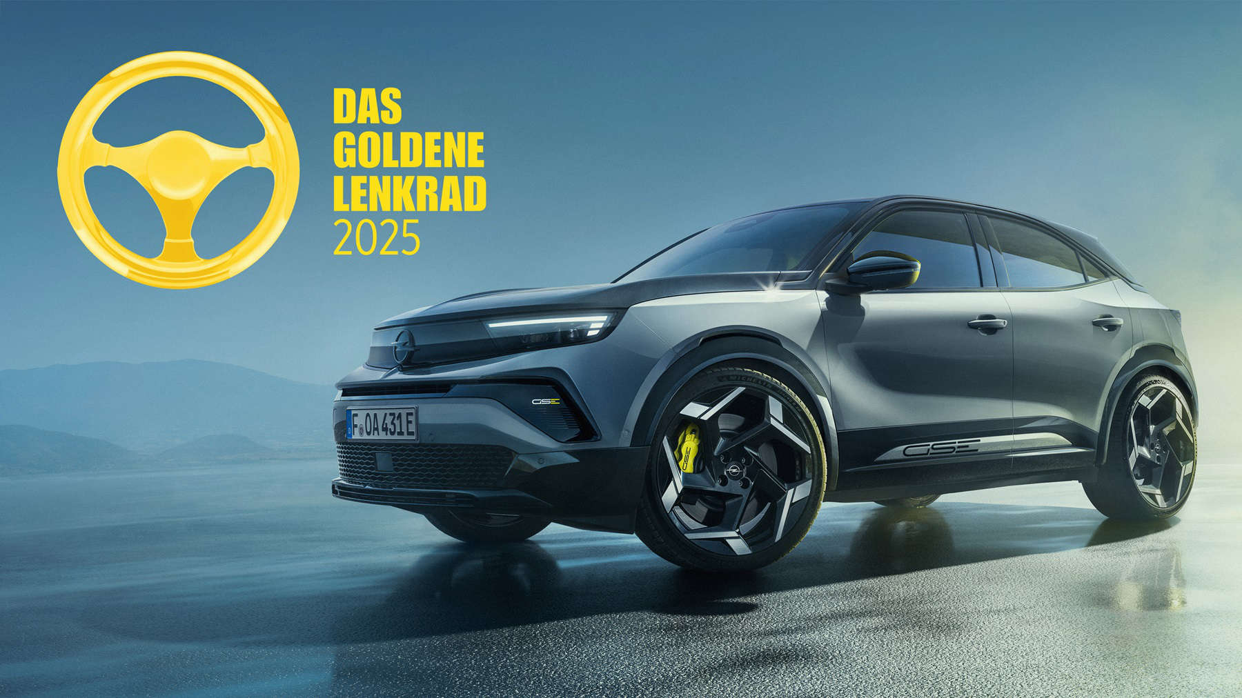 Opel Mokka GSE, логотип «Золоте кермо — 2025»