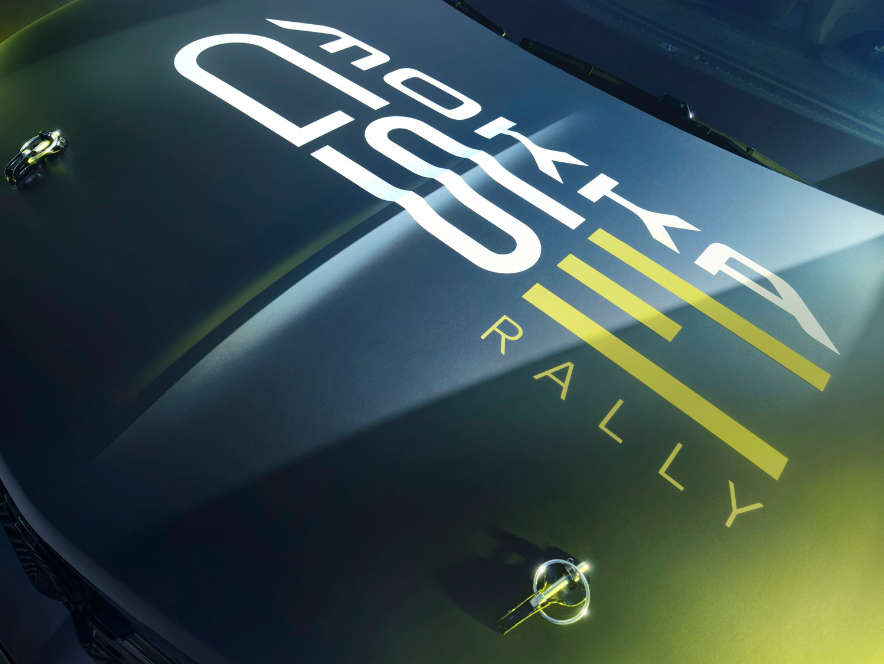Капот на Opel Mokka GSE Rally