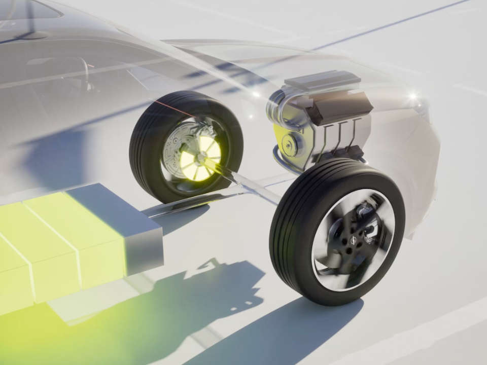 Opel Grandland, принцип дії гібридного привода